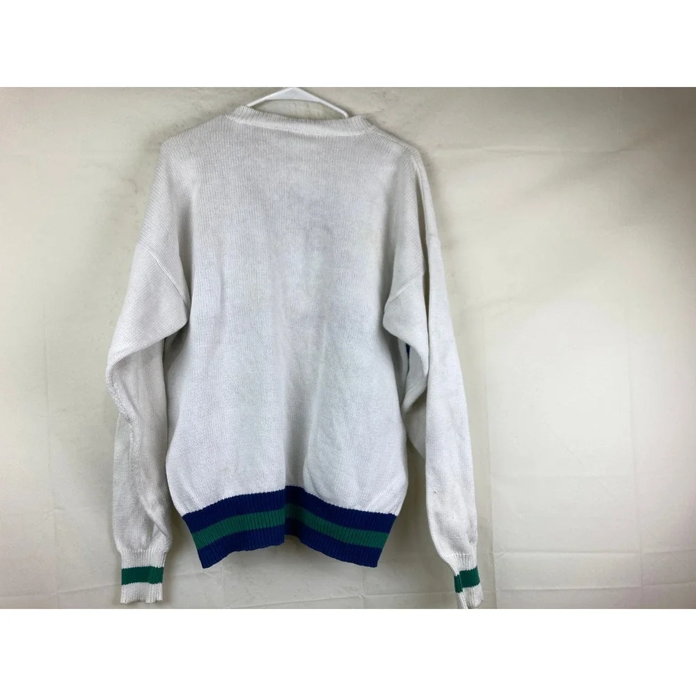 Vintage 90s Acme Clothing Mens M Golfing Taz Sweater Looney Tunes Streetwear‎